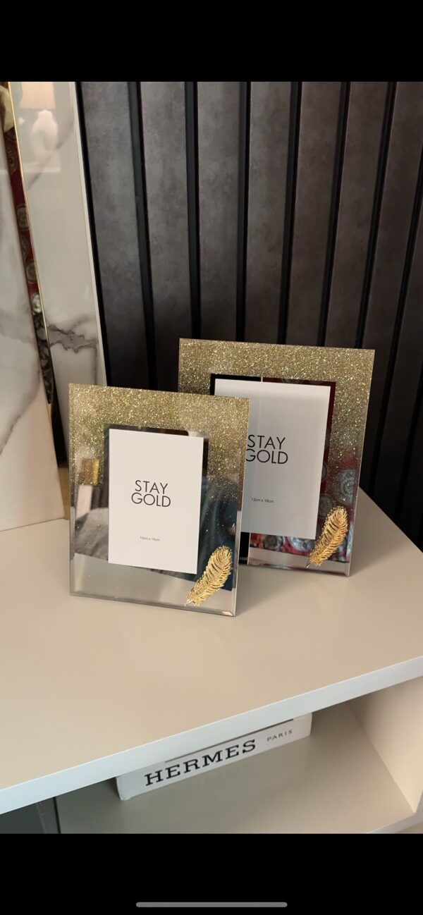 Glitter  Photo Frame (Set OF 2)