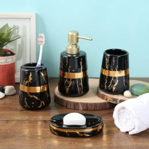 Marble Designed Bath Set