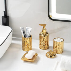 Gold Royal Bath Set