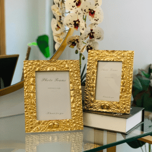 Gold Gift Photo Frame( Set Of 2)