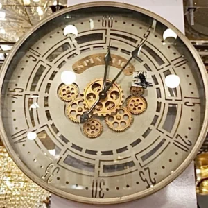 Nom-Ticking Wall Clock