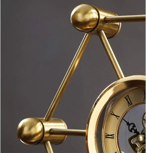 Hexagon  Marble Clock - Image 2