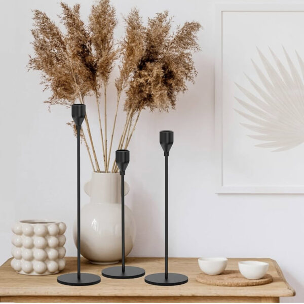 TRIO CANDLESTICKS (SET OF 3) - Image 8