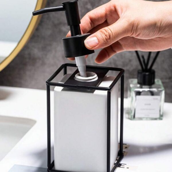 Modern Geometric Lotion Dispenser - Image 4