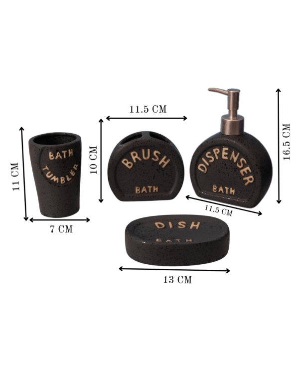 Aurora Marble Bath set - Image 3