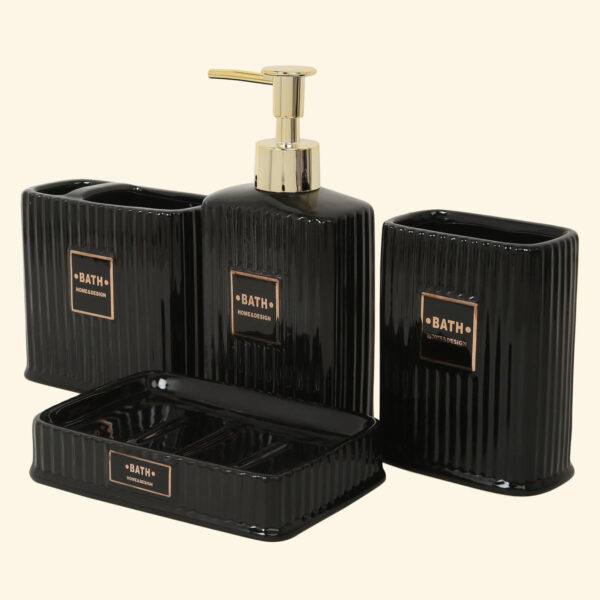 Obsidian Noir Bath Set - Image 5