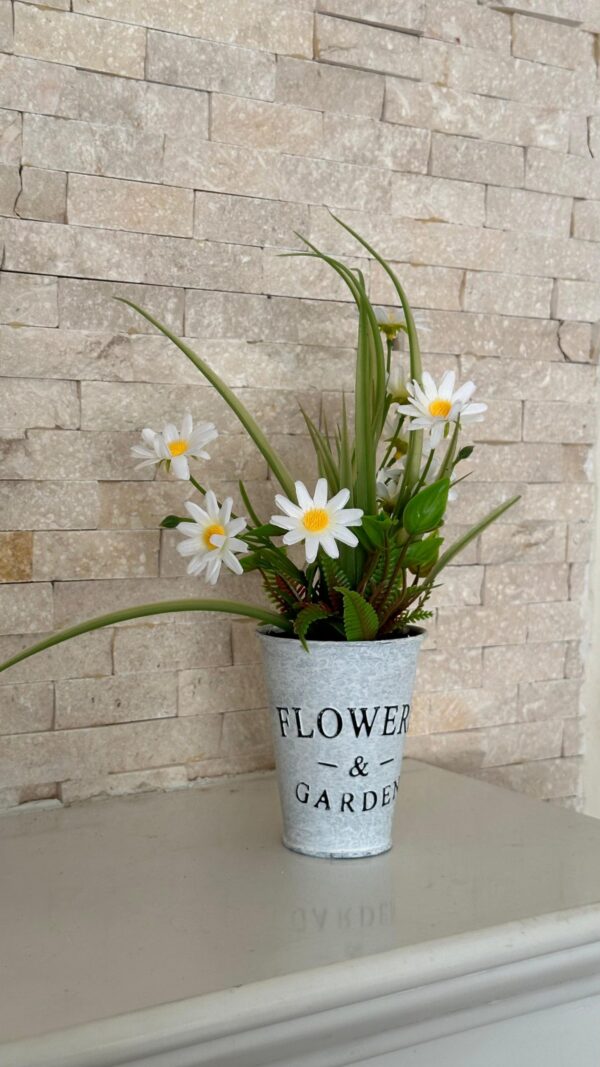 Faux Daisy Plant - Image 2
