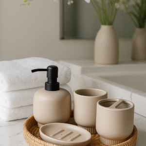 Serenity Stone  Bath Set