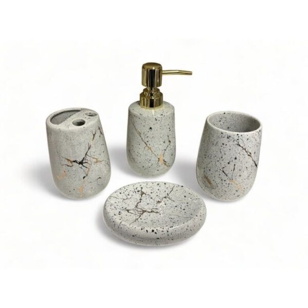 Ivory Luxe Bath Set - Image 4