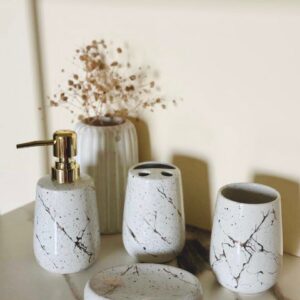 Ivory Luxe Bath Set