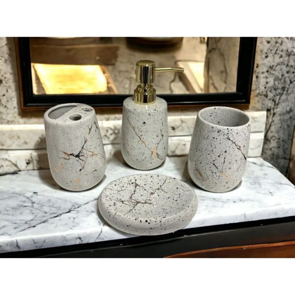 Ivory Luxe Bath Set - Image 3
