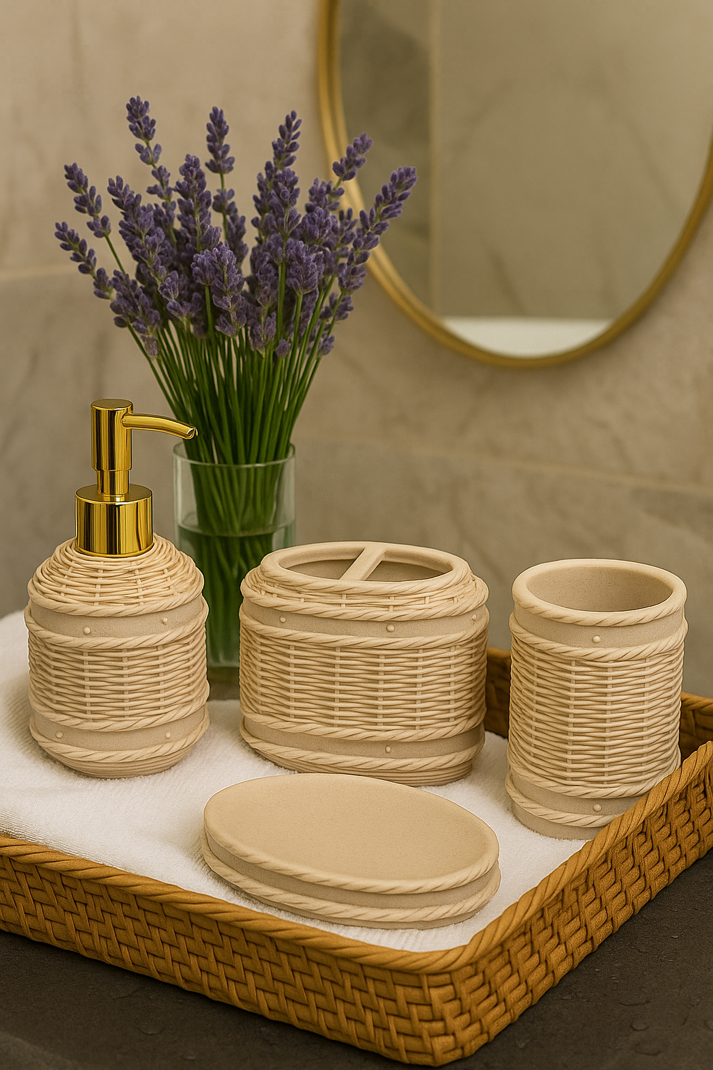 Elysian Elegance Bath Set