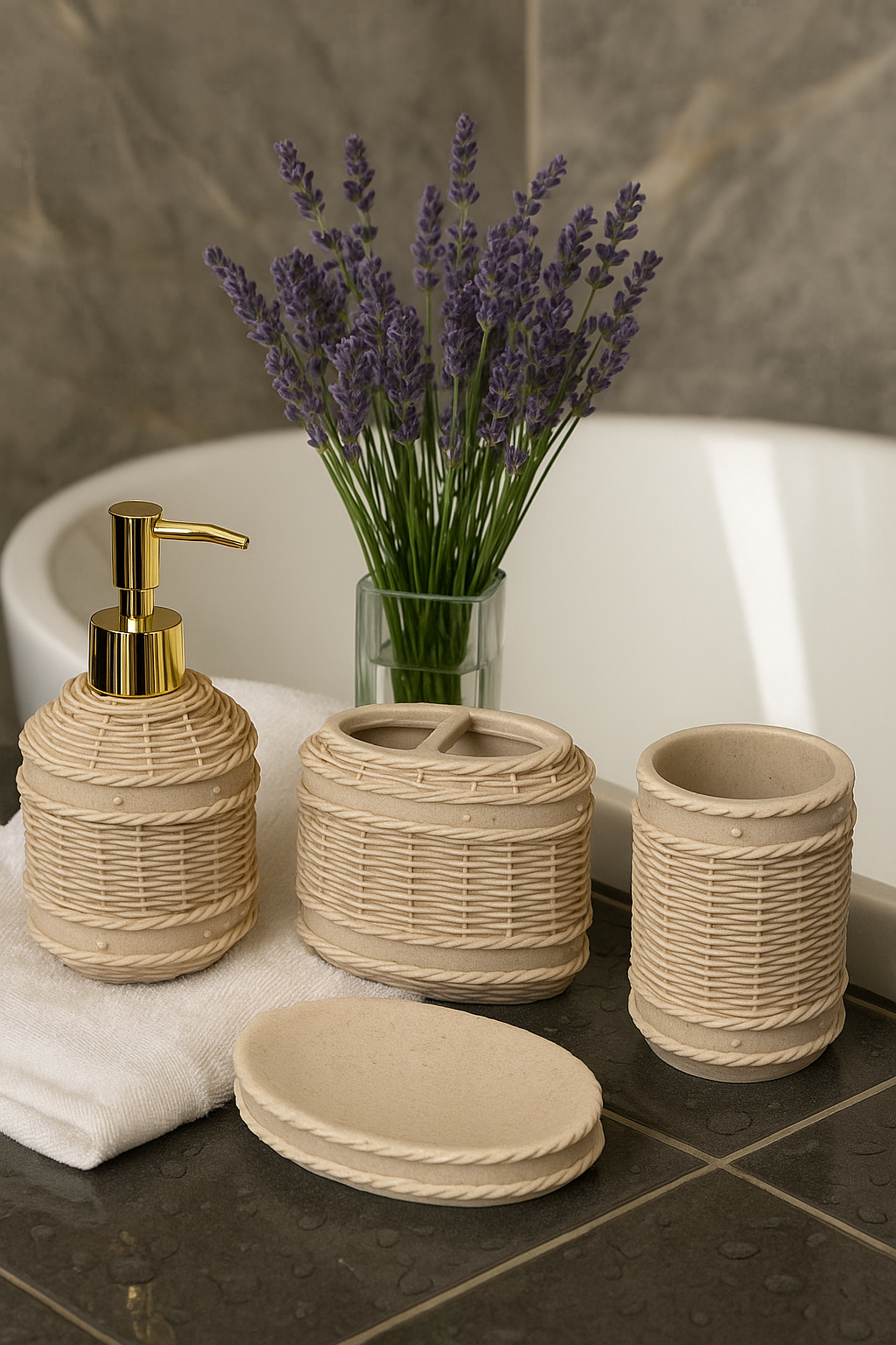 Elysian Elegance Bath Set - Image 2