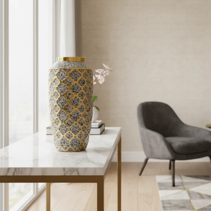 Imperial Mosaic Luxe Vase - Image 2