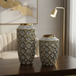 Imperial Mosaic Luxe Vase