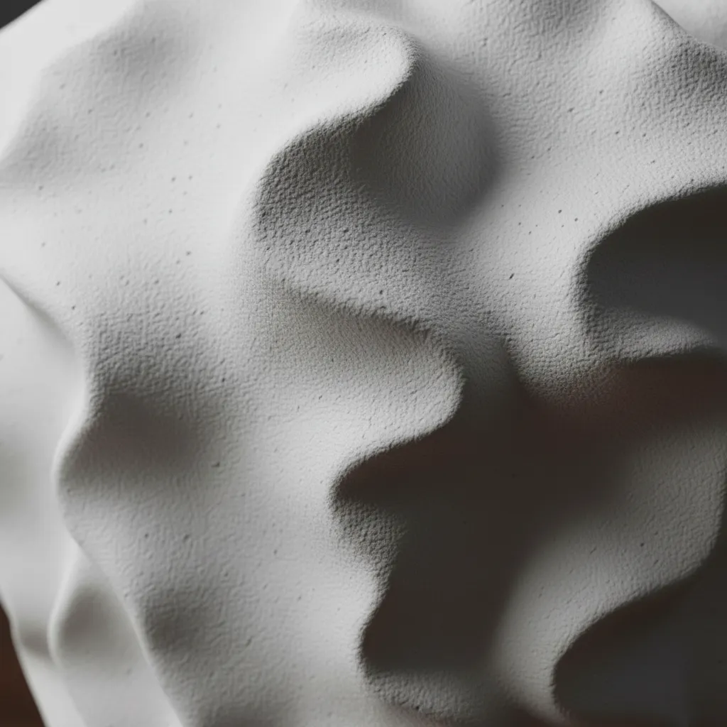 Sculpted Mirage Textured Vase - Image 3