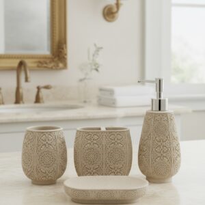 Zarvella Carvique Bath Set