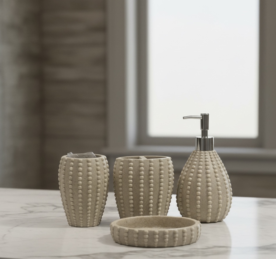 Eclat Pebble Bath Set - Image 3
