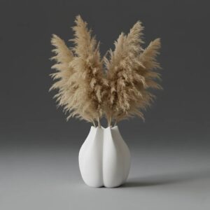 Opaline Tulip Crest Vase