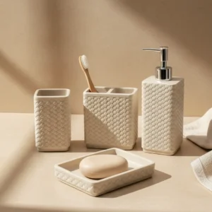 Zenara Sculpt Bath Set
