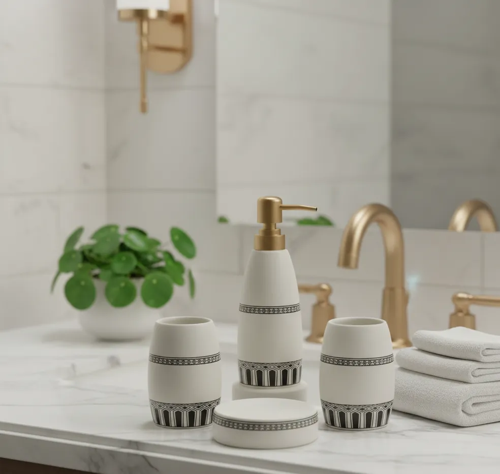 Linea Noire Bath Set - Image 2