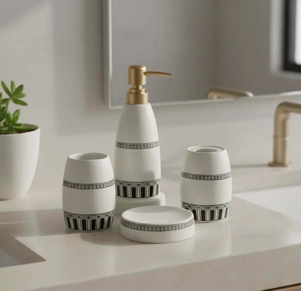 Linea Noire Bath Set - Image 3