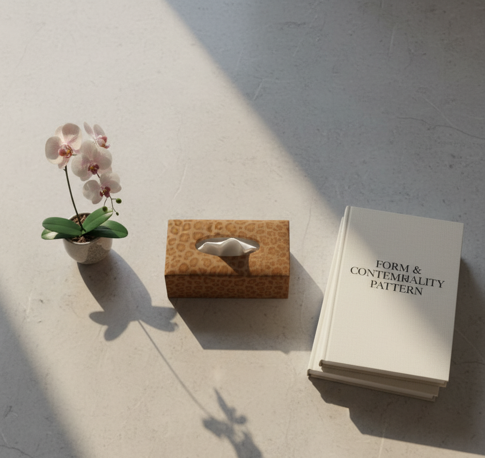 Leopard d’Or Maison Tissue Box & Basket - Image 3