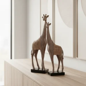 Savannah Giraffe Duo