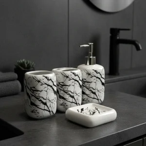The "Panda Noir" Prestige Bathset