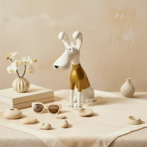 Aurelius Hound Sculpture