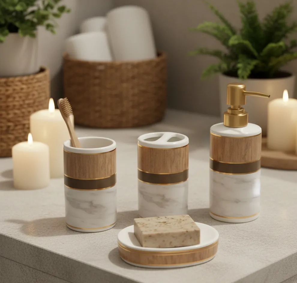 Aurelio Spirale Bath Set - Image 2