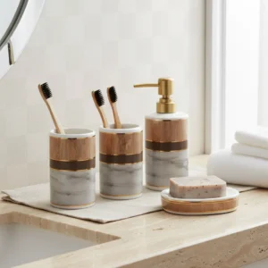 Aurelio Spirale Bath Set