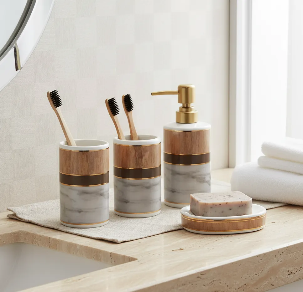 Aurelio Spirale Bath Set