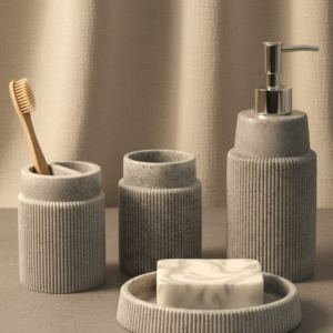 CalmaStone Bath Set