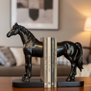 Horse Heritage Bookends