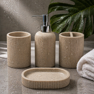 Ivory Tide Bath Set