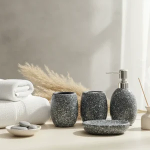 Calidora Graphite Bath Set