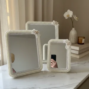 Lumiere Pearl Vanity Mirrors & Frames ( Set of 3 )