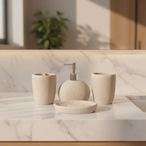 Eterna Clay Luxe  Bath Set
