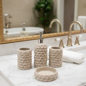 Oasis Calm Bathroom Set
