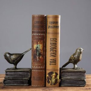 Aviary Heirloom Bookends