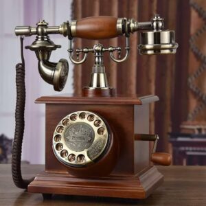 Wooden Classic Telephone