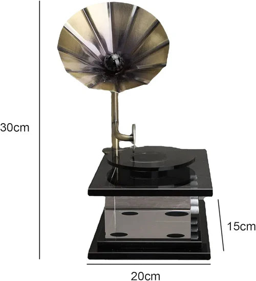 Retro Phonograph Sculpture - Image 7