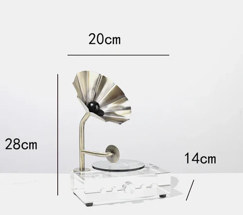 Retro Phonograph Sculpture - Image 6