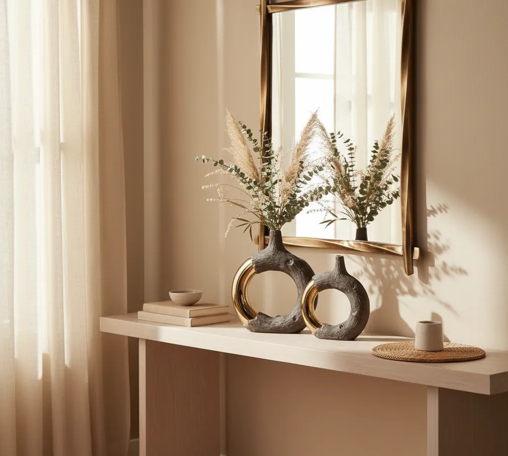 Aureon Halo Vase Duo - Image 2