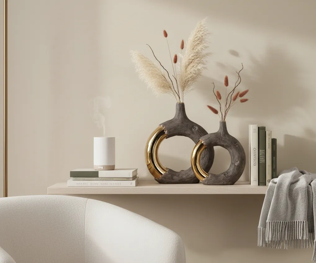 Aureon Halo Vase Duo - Image 3