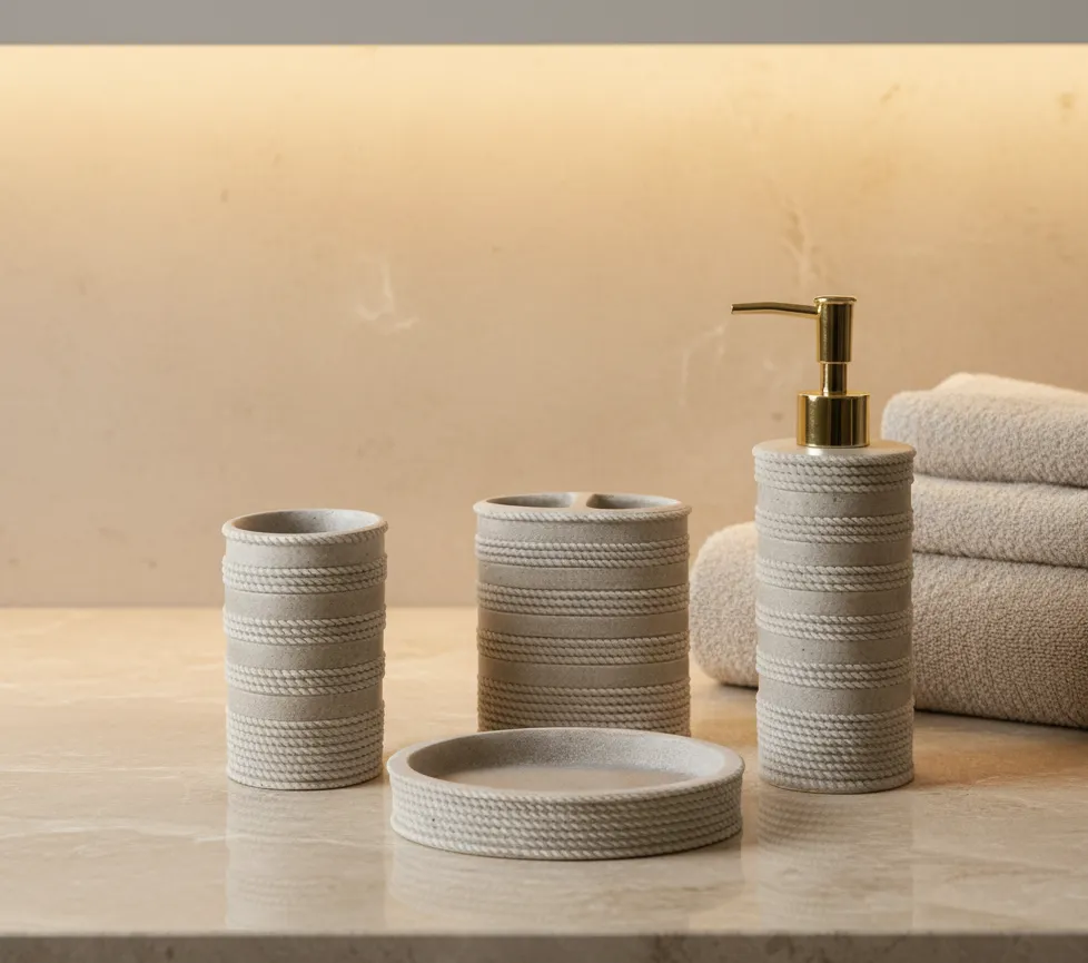 Serene Pearl Bath Set - Image 4