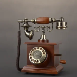 Wooden Classic Telephone