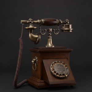 European Oak Telephone