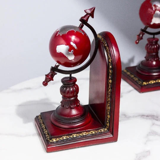 Terrestrial Globe Bookends - Image 4